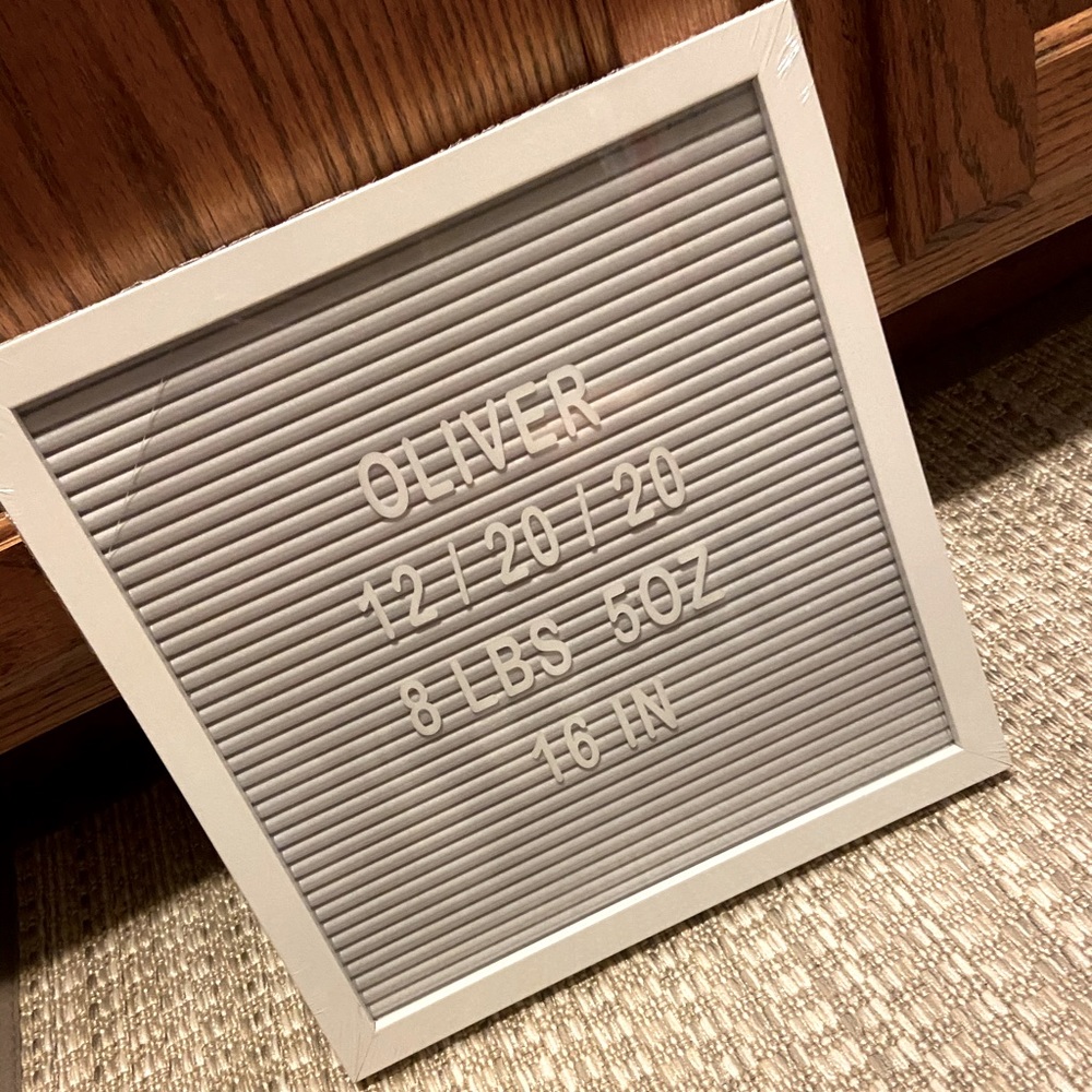 NWT🏷🤍✨Letter Board